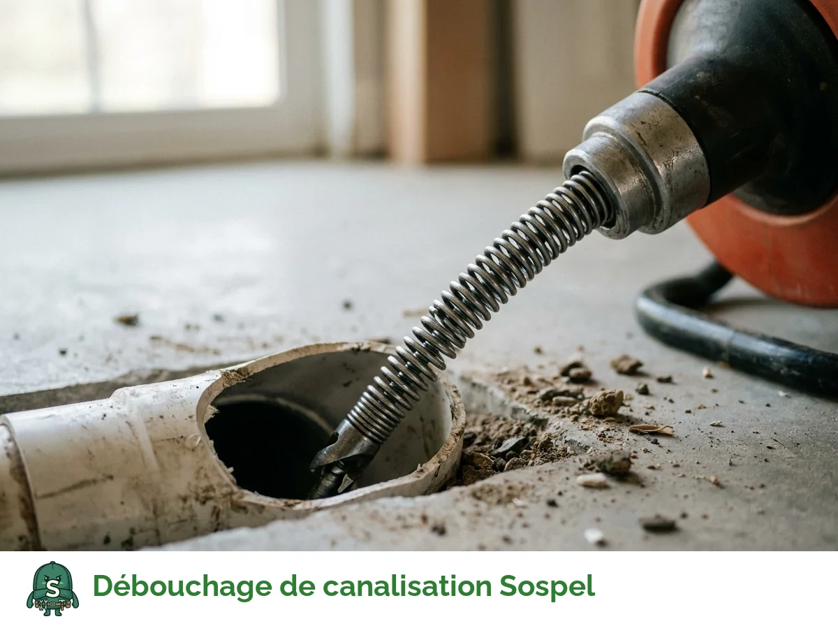 Débouchage de canalisation à Sospel