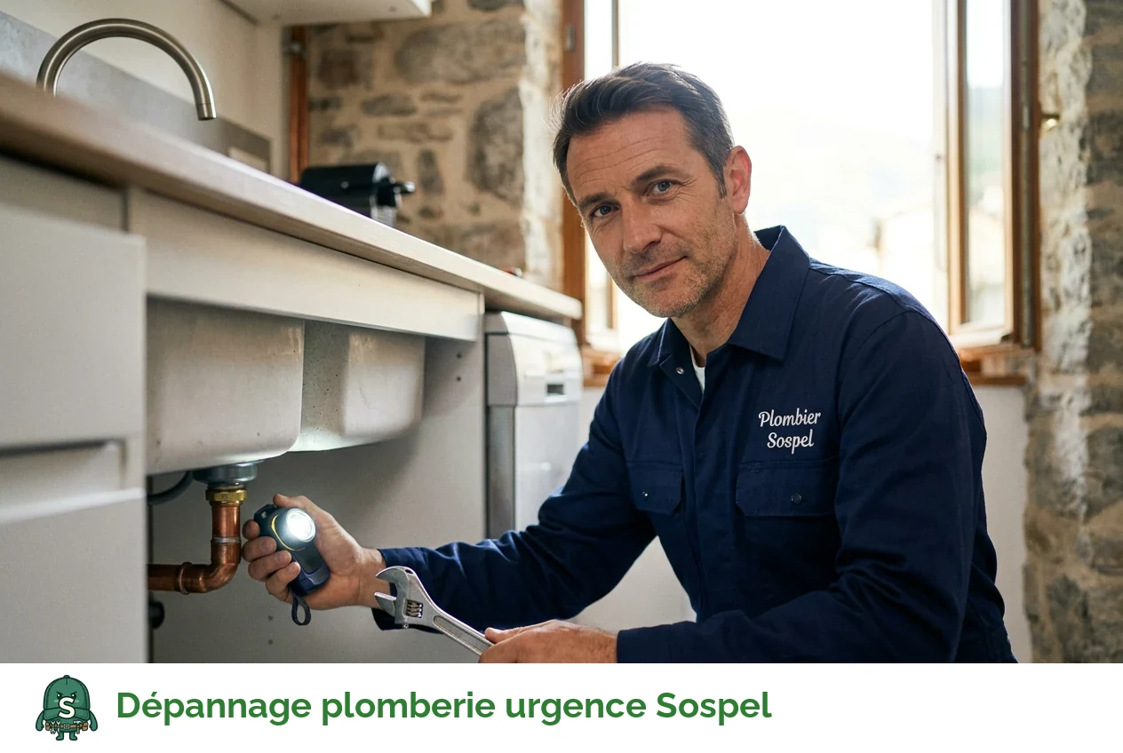 Dépannage plomberie urgence à Sospel