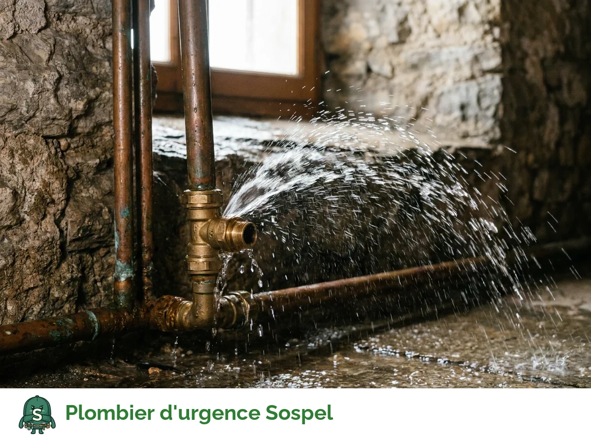 Plombier d'urgence à Sospel