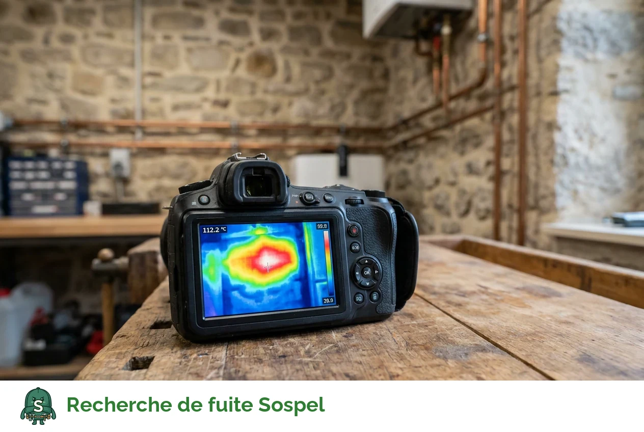 Recherche de fuite à Sospel