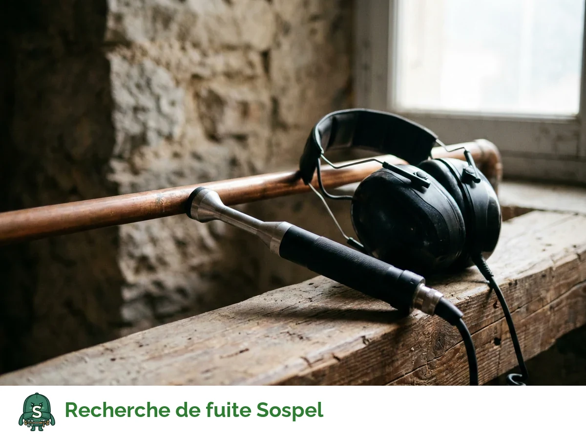 Recherche de fuite à Sospel