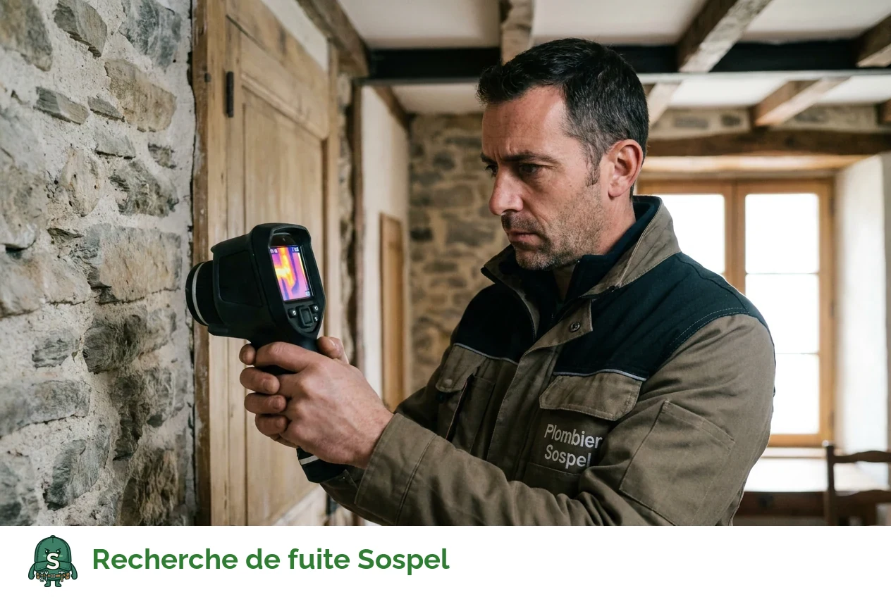 Recherche de fuite à Sospel