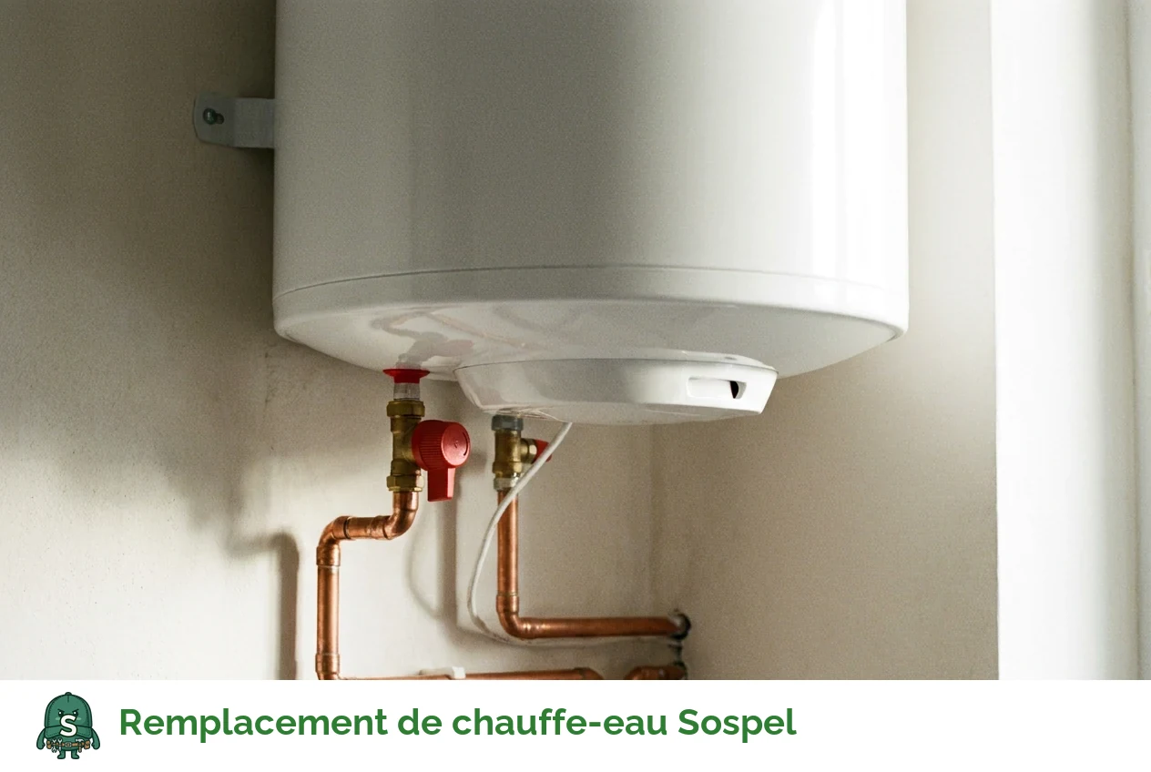 Remplacement de chauffe-eau à Sospel