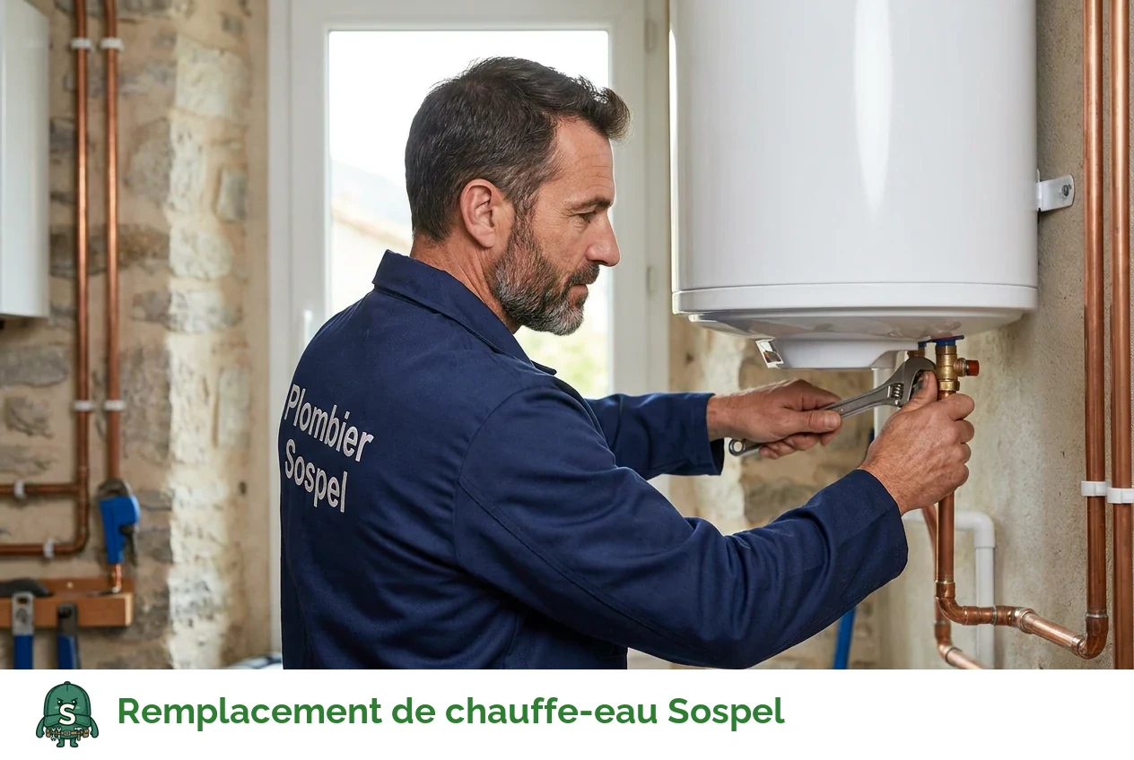Remplacement de chauffe-eau à Sospel