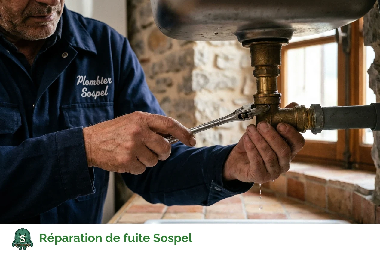 Réparation de fuite à Sospel